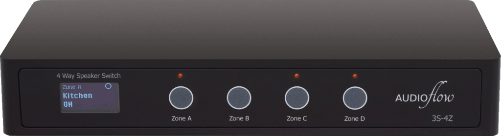Audioflow speaker switch